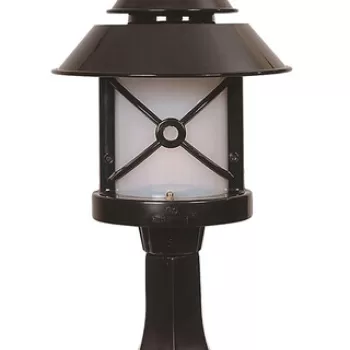 Lampa de exterior, Avonni, 685AVN1313, Plastic ABS, Alb/Negru imagine