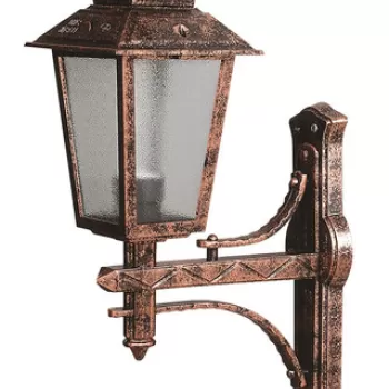 Lampa de exterior, Avonni, 685AVN1366, Plastic ABS, Maro imagine