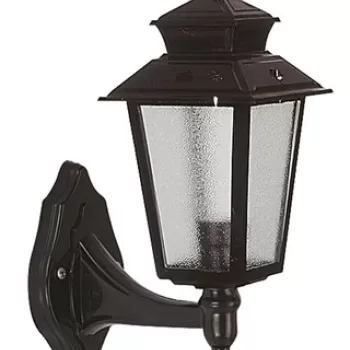 Lampa de exterior, Avonni, 685AVN1367, Plastic ABS, Negru imagine