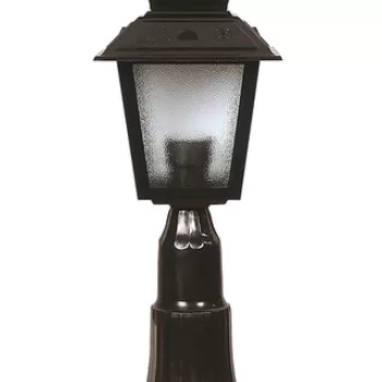 Lampa de exterior, Avonni, 685AVN1379, Plastic ABS, Negru imagine