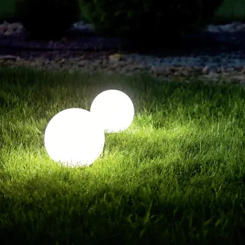 Lampa de gradina Melo, RL, 20x17.4 cm, 0.5W, 1x SMD, plastic, alb imagine