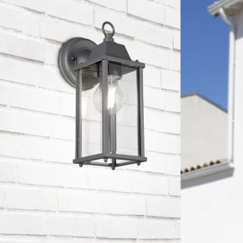 Lampa de gradina Olona, TRIO, 11.5x29.5 cm, 40W, 1x E27, aluminiu, antracit imagine