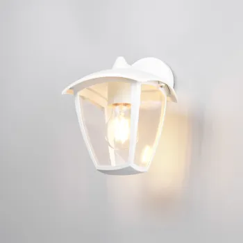 Lampa de gradina Venta, TRIO, 20x17x24 cm, 10W, 1x E27, aluminiu, alb mat imagine