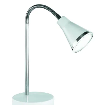 Lampa de masa Arras, RL, 11.5x38 cm, 4W, 1x SMD LED, plastic, alb imagine