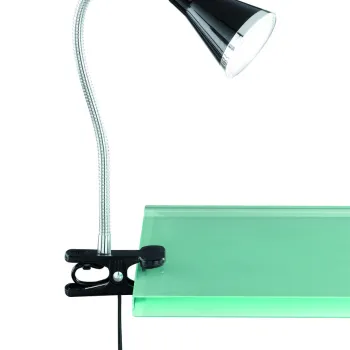 Lampa de masa Arras, RL, 7x32 cm, 4W, 1x SMD LED, plastic, negru imagine