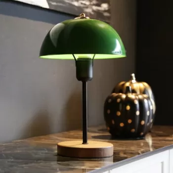 Lampa de masa, AYD-2796, Insignio, 23 x 12 x 38 cm, 1 x E27, 60W, verde imagine