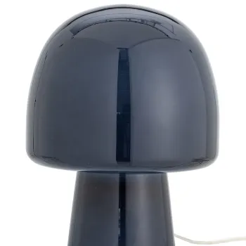 Lampa de masa, Bloomingville, Paddy, 1 x E14, 20x26.5 cm, sticla/fier, albastru imagine