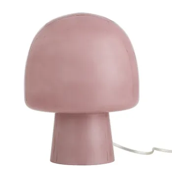 Lampa de masa, Bloomingville, Paddy, 1 x E14, 20x26.5 cm, sticla, roz imagine