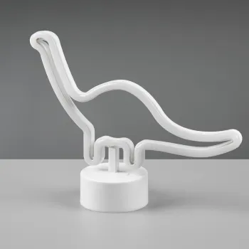 Lampa de masa Bronto, RL, 27x8.5x20.5 cm, 1.6W, 1x SMD, plastic, alb imagine