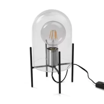 Lampa de masa Claire, Versa, O16.5x27 cm, metal imagine