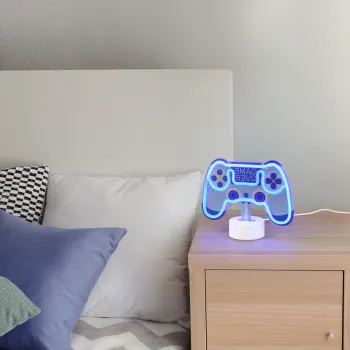 Lampa de masa Control, RL, 22.8x8.5x18 cm, 1.2W, 1x SMD, plastic, alb imagine