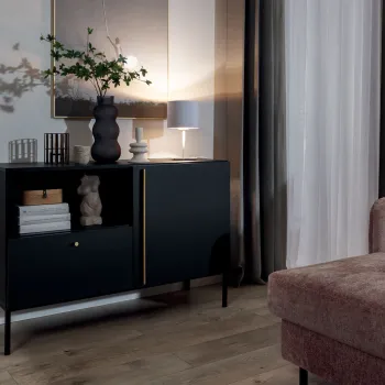 Lampa de masa ELTAP, Vespillo, 18x34 cm, 1xE27, 15W, otel/PVC, alb/auriu imagine