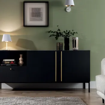 Lampa de masa ELTAP, Vespillo, 20x33 cm, 1xE27, 15W, otel/PVC, alb/auriu imagine