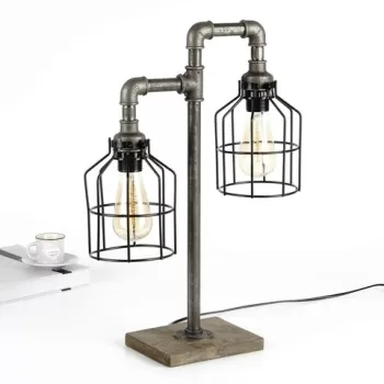 Lampa de masa, Evila Originals, 791EVL1587, Fier, Negru imagine