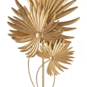 Lampa de masa, Exotic, Mauro Ferretti, 1 x E27, 40W, 51 x 19.5 x 90 cm, fier, auriu imagine