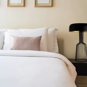 Lampa de masa, Fellini - MR-123, Alby, 36 x 57 cm, 2 x E27, 40W, negru/auriu imagine