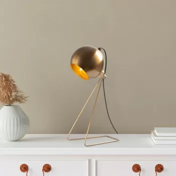 Lampa de masa, Fulgor, 942FLG1804, Metal, Vintage imagine