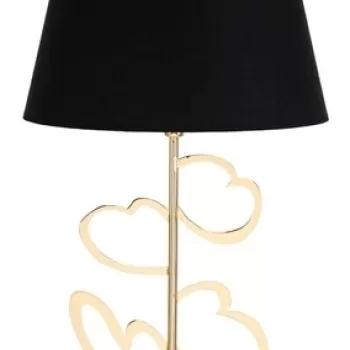 Lampa de masa Glam Harts, Mauro Ferretti, O30 x 54.5 cm, 1 x E27, 40W, fier imagine