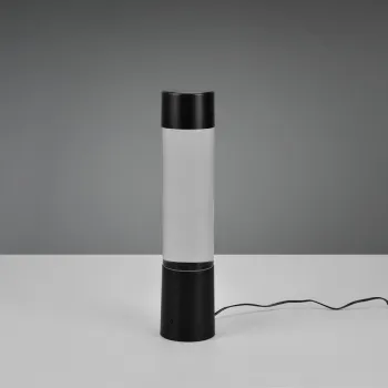 Lampa de masa Glitter, RL, 7.5x34 cm, 0.9W, 1x SMD, plastic, negru mat imagine