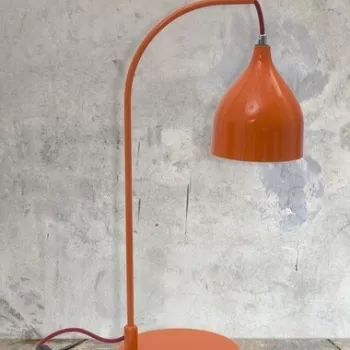 Lampa de masa Hang, Mauro Ferretti, 13x50 cm, fier, portocaliu imagine