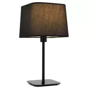 Lampa de masa, HML-9071-1BS, Avonni, 27 x 27 x 48 cm, 1 x E27, 60W, negru imagine