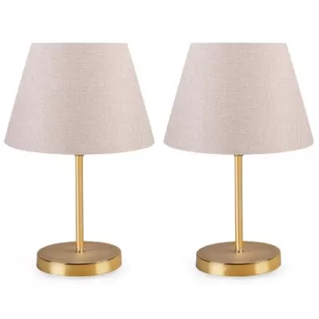 Lampa de masa, Insignio, 780SGN1833, PVC, Crem imagine