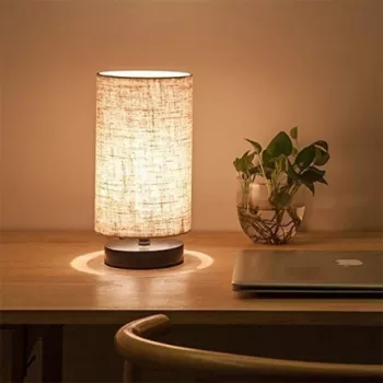 Lampa de masa, Insignio, 780SGN1896, PVC, Crem imagine