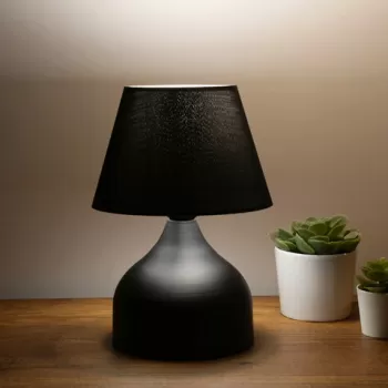 Lampa de masa, Insignio, 780SGN2536, Metal, Negru imagine