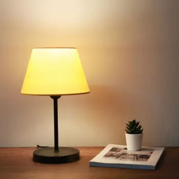 Lampa de masa, Insignio, 780SGN2542, Metal, Galben mustar imagine