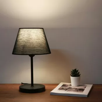 Lampa de masa, Insignio, 780SGN2543, Metal, Negru imagine