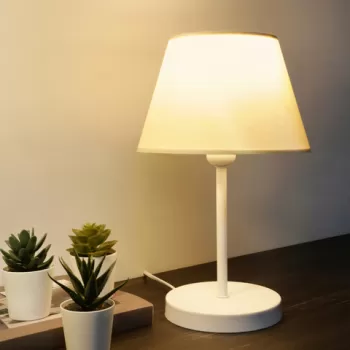 Lampa de masa, Insignio, 780SGN2546, Metal, Crem imagine