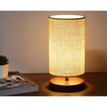 Lampa de masa, Insignio, 780SGN2549, Metal, Crem/Negru imagine