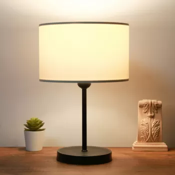 Lampa de masa, Insignio, 780SGN2571, Metal, Crem imagine