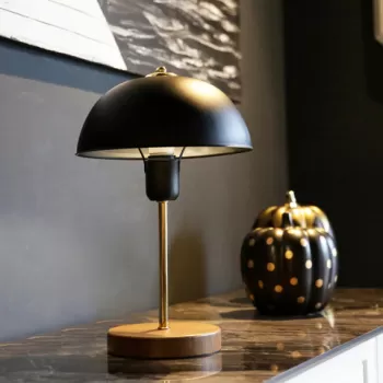 Lampa de masa, Insignio, 780SGN4480, Metal, Negru imagine