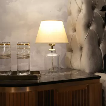 Lampa de masa, Insignio, 780SGN4488, PVC, Maro deschis imagine