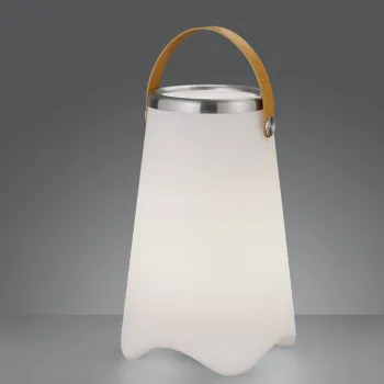 Lampa de masa Jamaica, RL, 24.5x38 cm, 2.5W, 1x SMD, plastic, alb imagine