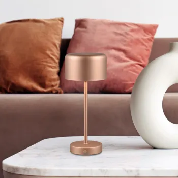 Lampa de masa Jeff, RL, 12.5x30 cm, 1.5W, 1x SMD, metal, bronz imagine