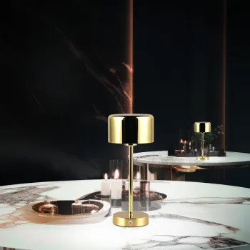 Lampa de masa Jeff, RL, 12.6x30 cm, 1.5W, 1x SMD, metal, bronz imagine