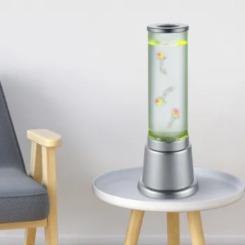 Lampa de masa Jelly, RL, 12.5x36 cm, 6W, 1x SMD, plastic, titaniu imagine