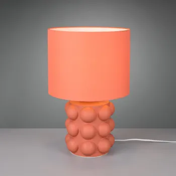 Lampa de masa Kate, RL, 30x47 cm, 60W, 1x E27, ceramica, apricot imagine
