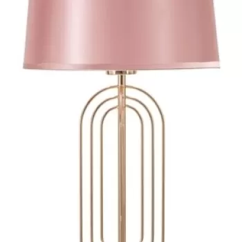 Lampa de masa Krista, Mauro Ferretti, 1 x E27, 40W, O28x55 cm, fier/textil imagine