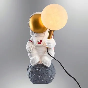 Lampa de masa, Lightric, 414LRC1130, Alb imagine