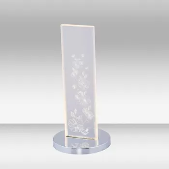 Lampa de masa, Lightric, 414LRC1695, Crom imagine