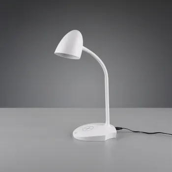 Lampa de masa Load, RL, 13.4x22x38 cm, 4W, 1x SMD, plastic, alb imagine