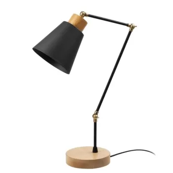 Lampa de masa, Manavgat - N-590, Alby, 14 x 52 cm, 1 x E27, 40W, negru imagine