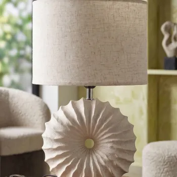 Lampa de masa, Mauro Ferretti, Anemone, 32x24.5x49 cm, ceramica/fier, nisip imagine