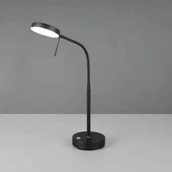 Lampa de masa Moreno, RL, 14x11x65 cm, 3W, 1x SMD, metal, negru mat imagine