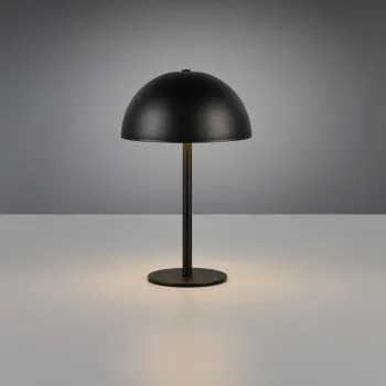 Lampa de masa Munoz, RL, 13x21 cm, 1.3W, 1x SMD, metal, negru mat imagine