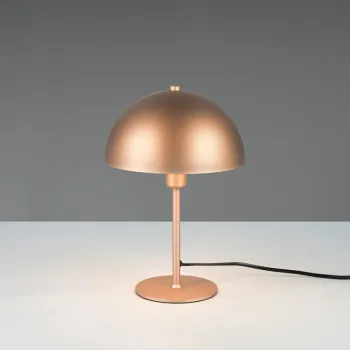 Lampa de masa Nola, TRIO, 20x30.5 cm, 28W, 1x E14, metal, maro imagine