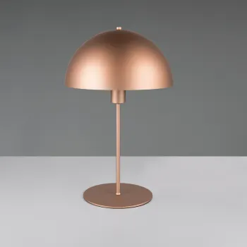 Lampa de masa Nola, TRIO, 30x45 cm, 40W, 1x E27, metal, maro imagine